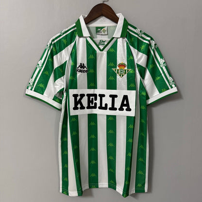 Real Betis 1995/97 Home Retro Soccer Jersey