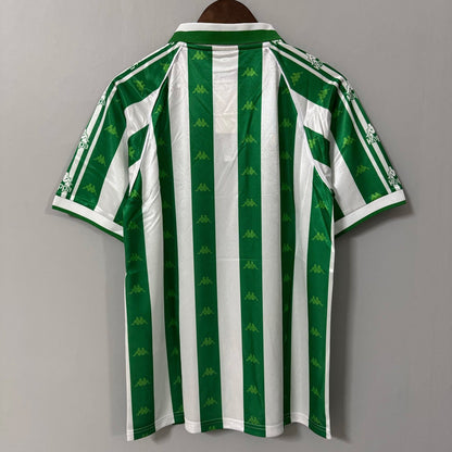 Real Betis 1995/97 Home Retro Soccer Jersey