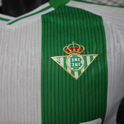 Real Betis 2025/26 Home Soccer Jersey – Player Edition