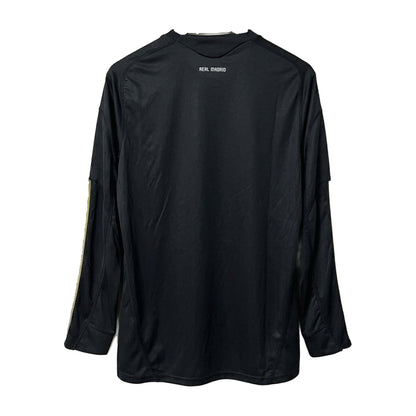 Real Madrid 2009/10 Away (Third Kit) Long-Sleeve Retro Soccer Jersey
