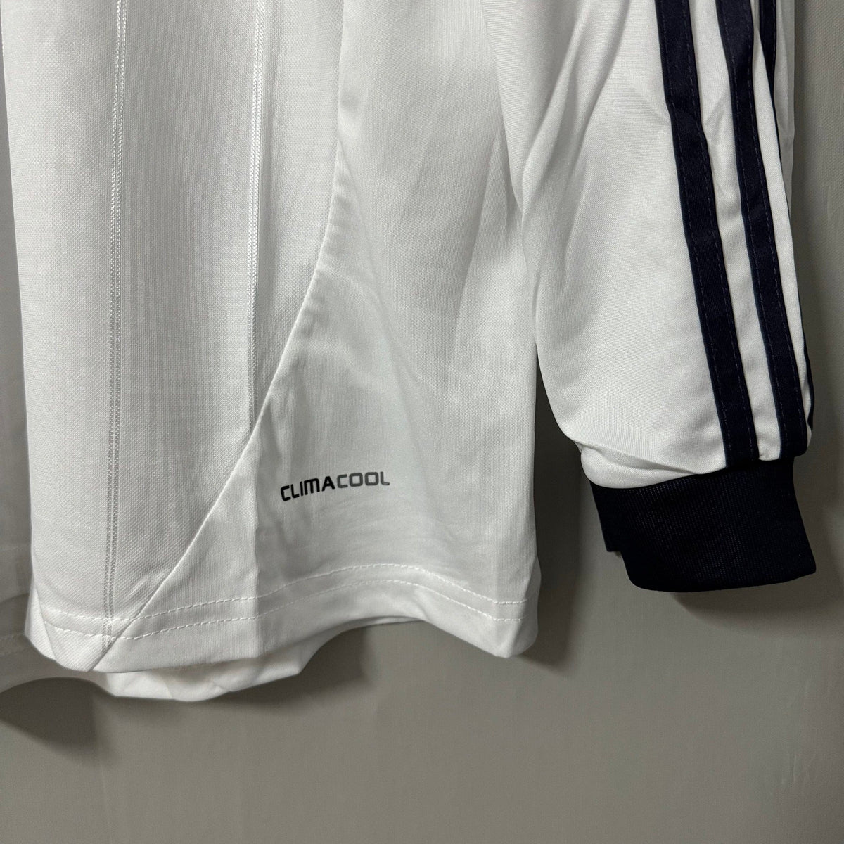 Real Madrid 2012/13 Home Long-Sleeve Retro Soccer Jersey
