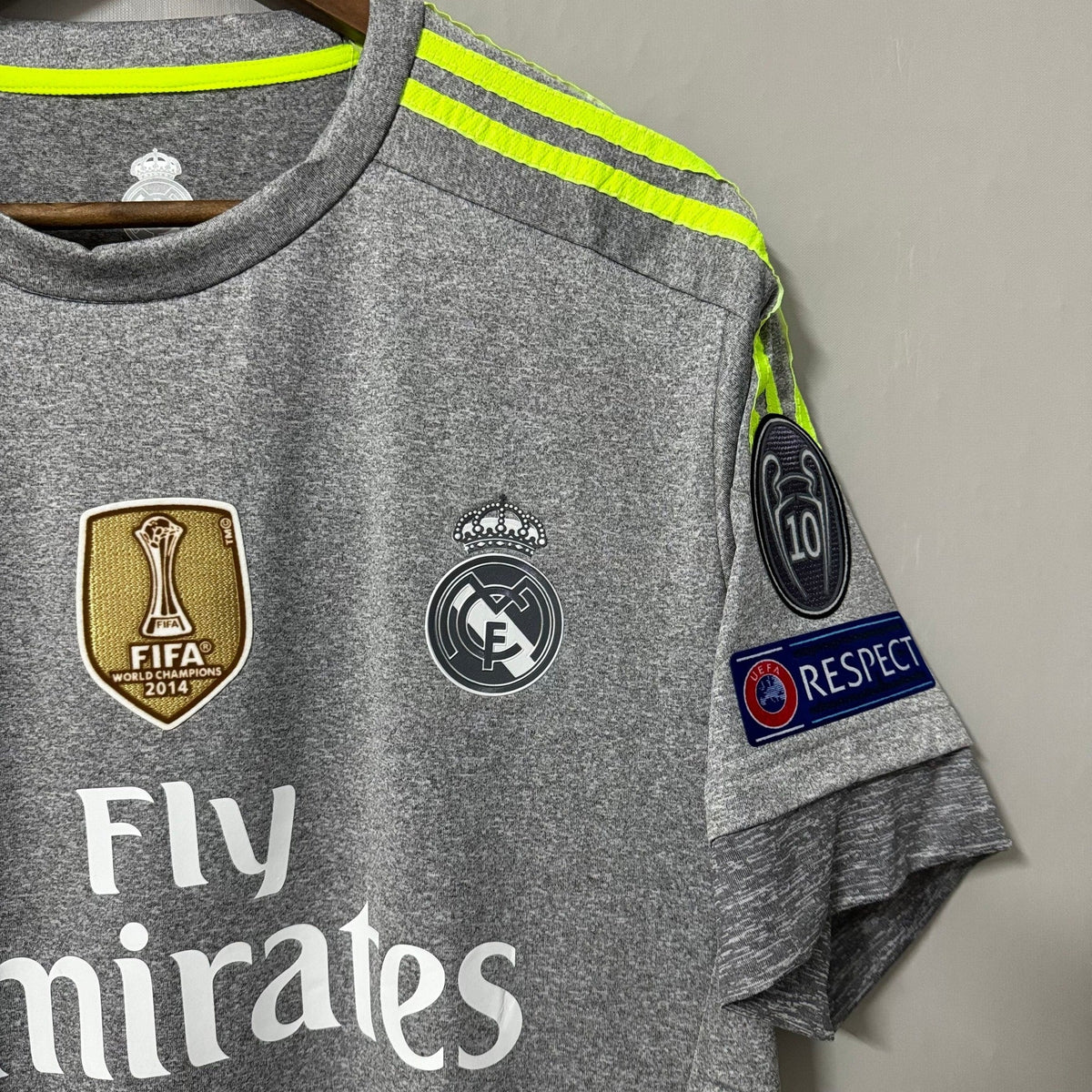 Real Madrid 2015/16 Away Retro Soccer Jersey
