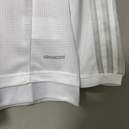 Real Madrid 2015/16 Home (UCL Final) Long-Sleeve Retro Soccer Jersey