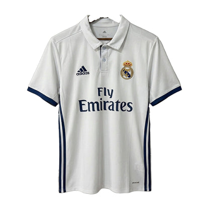 Real Madrid 2016/17 Home Retro Soccer Jersey