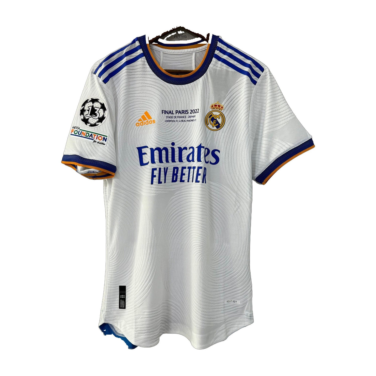 Real Madrid 2021/22 Home (UCL Final) Soccer Jersey - Player Edition