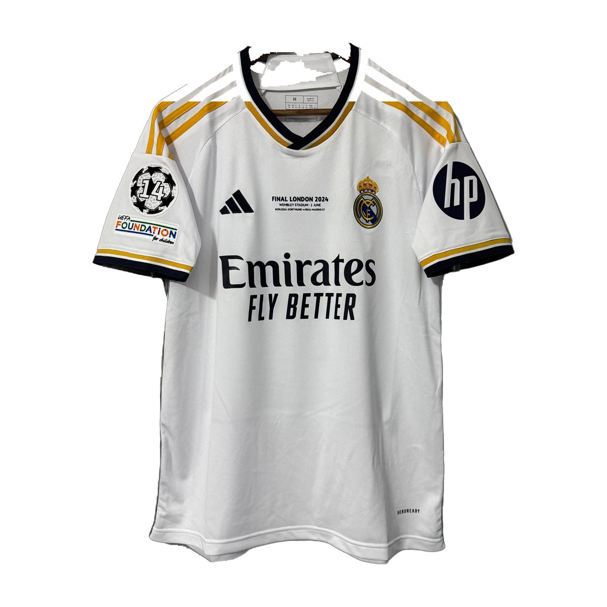 Real Madrid 2023/24 Home (UCL Final) Soccer Jersey
