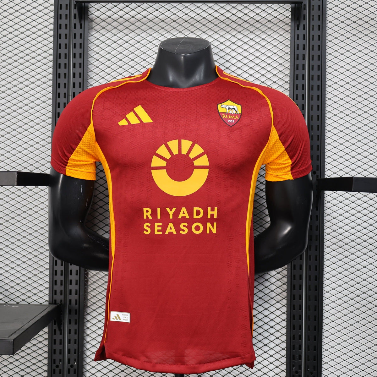 Roma 2025/26 Home Soccer Jersey – Player Edition
