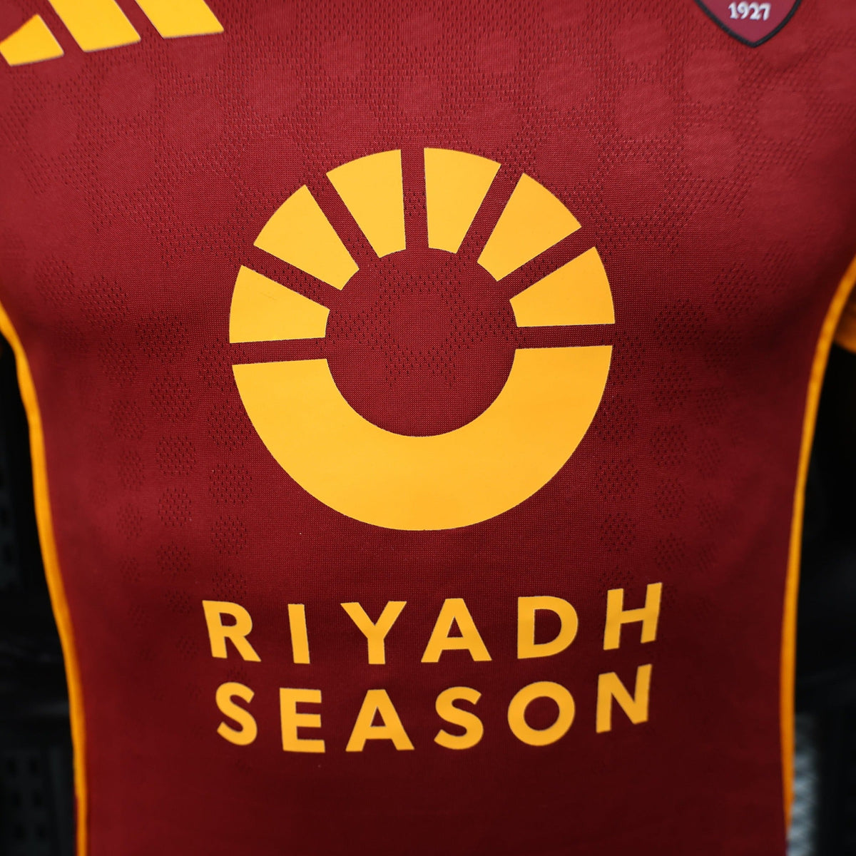Roma 2025/26 Home Soccer Jersey – Player Edition