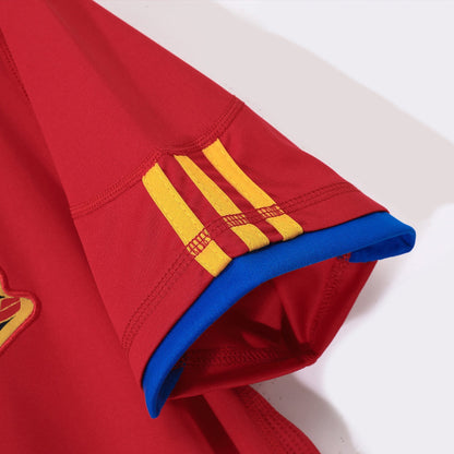 Spain 2010 World Cup Home Retro Soccer Jersey