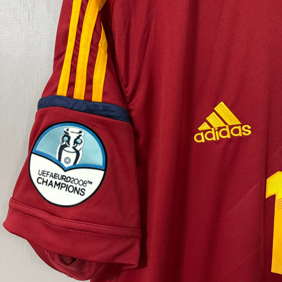 Spain 2012 Home Retro Soccer Jersey