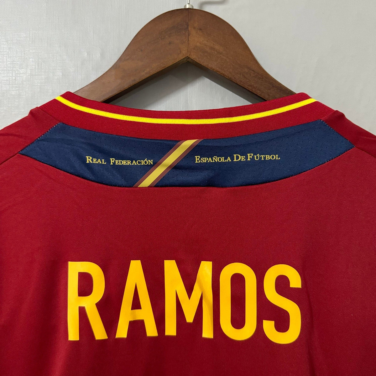Spain 2012 Home Retro Soccer Jersey