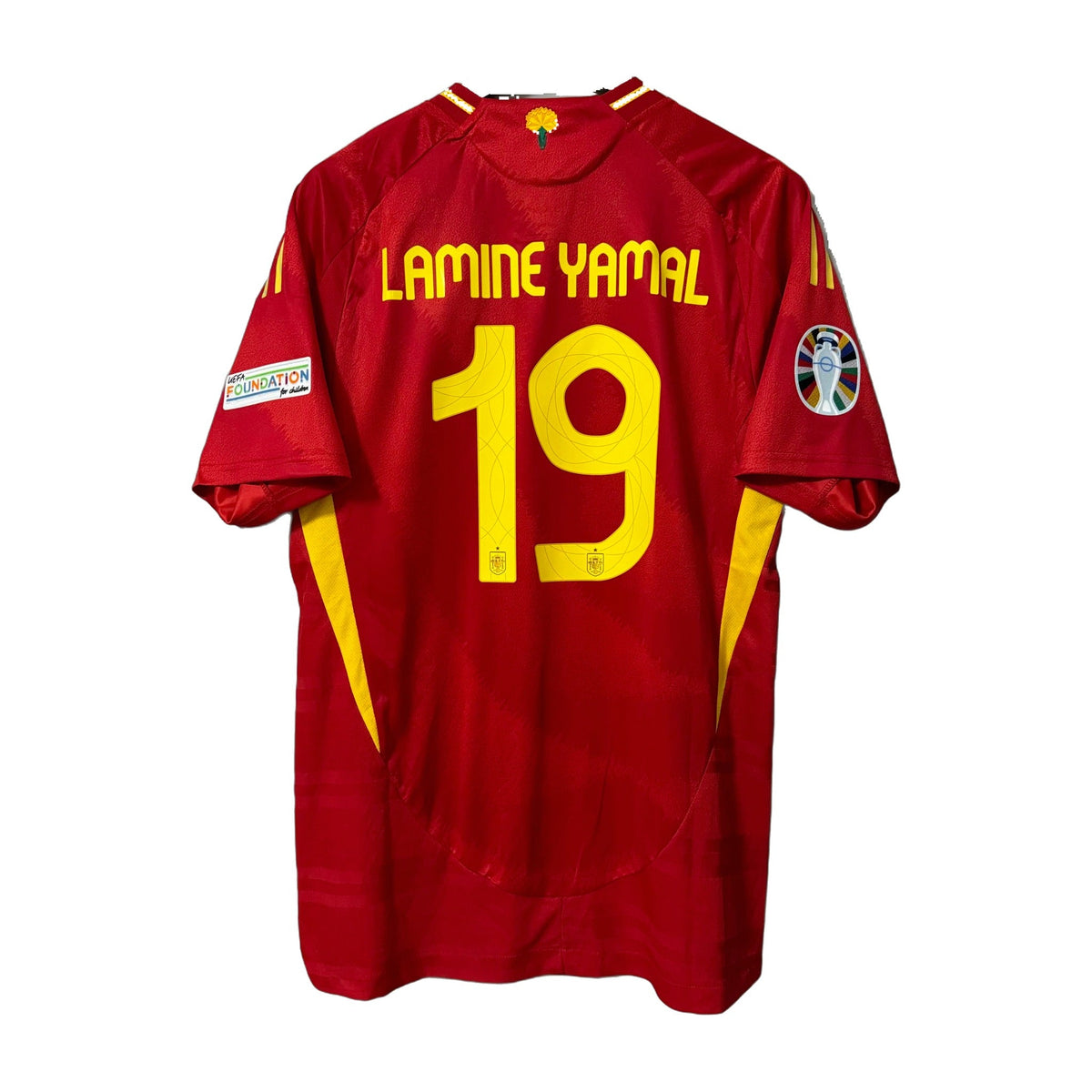 Spain 2024 Home Soccer Jersey – Player Edition