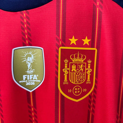Spain 2026/27 (Champions '26) Home Soccer Jersey