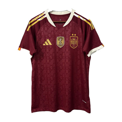 Spain 2026 Wine Red Champions Special Soccer Jersey