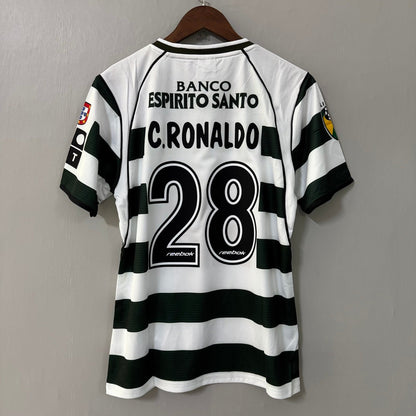 Sporting CP 2001/03 Home Retro Soccer Jersey
