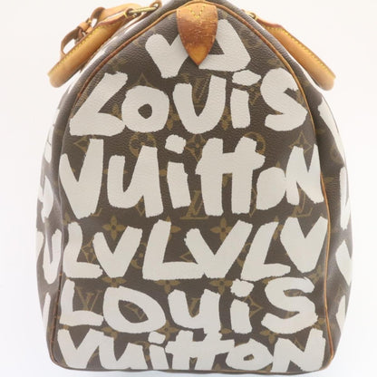 LOUIS VUITTON Monogram Graffiti Keepall 50 Boston Bag - AWL1430