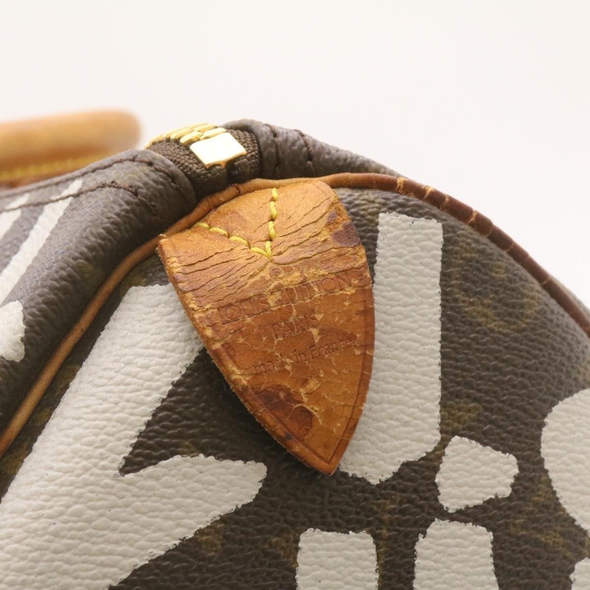LOUIS VUITTON Monogram Graffiti Keepall 50 Boston Bag - AWL1430
